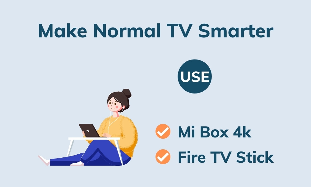 make normal tv smart